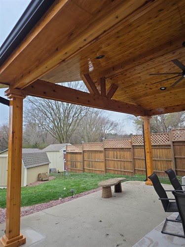 Covered Patio in McHenry