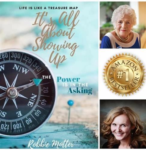 "It's All About Showing Up & The Power Is In The Asking," a #1 US Best Seller Virginia coauthored with Robbie Motter and other US and international authors. "It's All About Showing Up & The Power Is In The Asking," a #1 US Best Seller Virginia coauthored with Robbie Motter and other US and international authors.