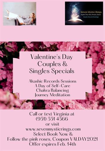 Valentine's Day Special for Couples & Singles Valentine's Day Special for Couples & Singles