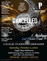 CANCELLED EVENT......Masquerade Ball and 2nd Chance Prom