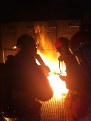 Training Military Firefighters Training Military Firefighters