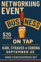 Business on Tap - Networking Event