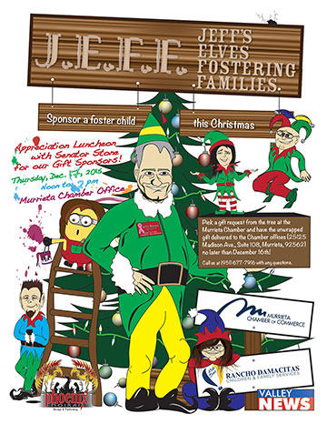 Flyer for Christmas Fundraiser