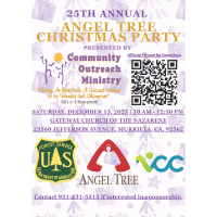 Community Outreach Ministry Celebrates 25 Years of Giving at Annual Angel Tree Christmas Party