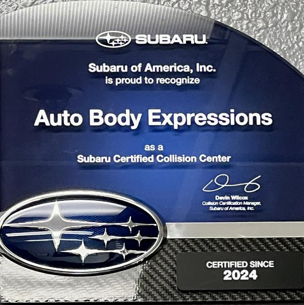 Subaru Certified