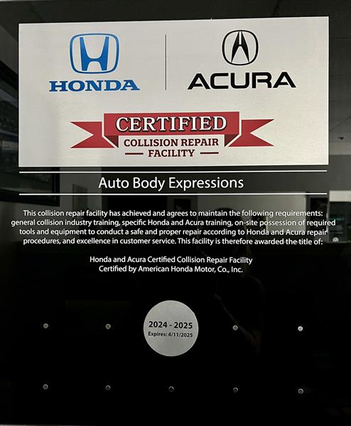 Honda Acura Certified