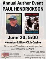 AUTHOR PAUL HENDRICKSON