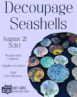 DECOUPAGE SEASHELLS