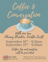 COFFEE AND CONVERSATION WITH LORETTA
