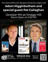 AUTHOR ADAM HIGGINBOTHAM AND GUEST PAT CALLAGHAN