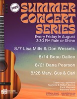 FREE SUMMER CONCERTS