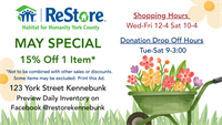 Habitat for Humanity of York County ReStore - Kennebunk