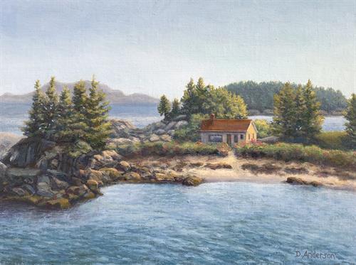 'A Place To Be' 9x12 Oil