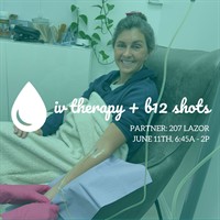 IV Therapy and B12 Shots with 207 Laser
