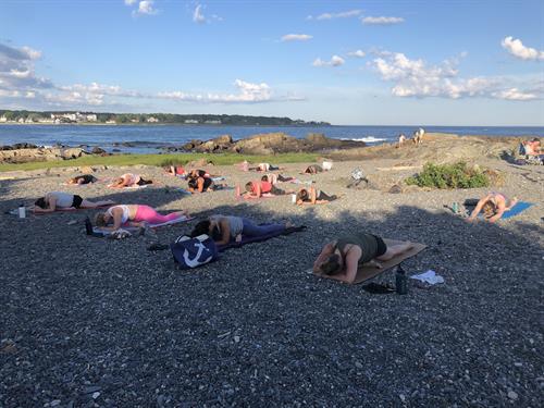 outdoor classes offered at Goochs, The Nonantum, Colony Hotel, Vinegar Hill
