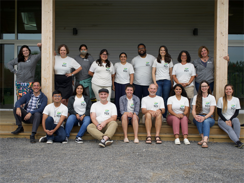 Meet the TCI Team! Photo taken at our first ever full Staff Retreat in Maine, Summer 2021. Our staff is located across the nation!