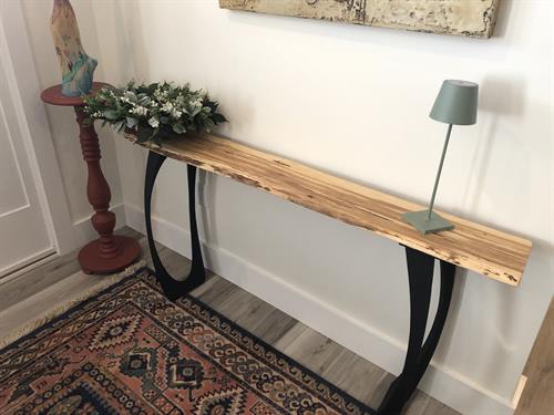 Spalted Beech Console Table