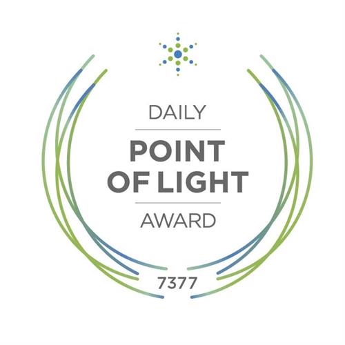 Point of Light Award