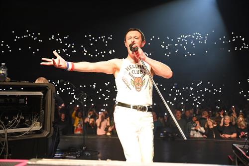 ONE NIGHT OF QUEEN 7 p.m. Wednesday, April 9 Premier tribute band that brings the iconic sounds of Freddie Mercury and his legendary bandmates delivers a thrilling live show featuring all the Queen classics you love, plus the elaborate costumes, high-energy performances, and captivating visuals. $39-$59.