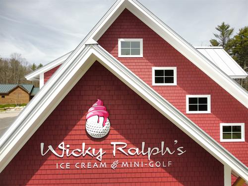 Wicky Ralph's Ice Cream and Mini Golf - on the rescue campus - proceeds directly support the rescue's mission