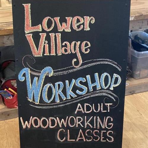 Check out our variety of adult woodworking classes!