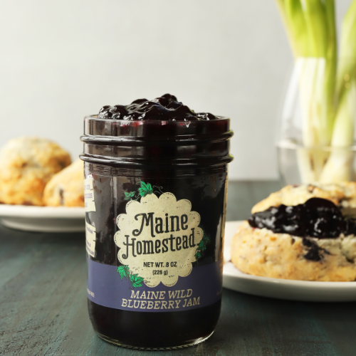 Maine Wild Blueberry Jam, Our Best Seller!