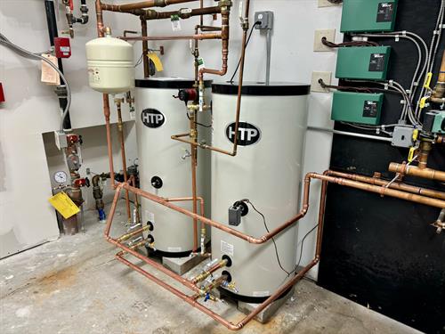 2 60 Gallon Indirect Water Heaters