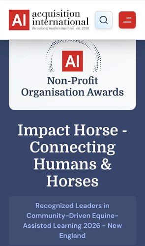 New England - Nonprofit Awards - Equine Assisted Learning in New England 