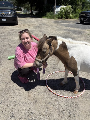 Hayley and Muffin