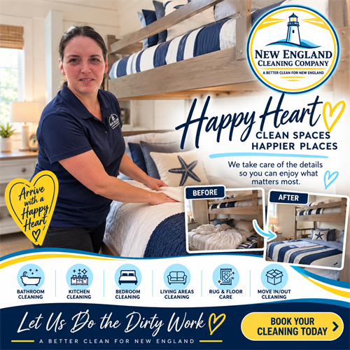 Cleaning with a happy heart! 