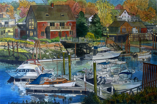 Maine Inspired Watercolors