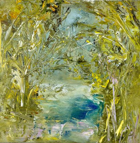 Joanne Tarlin "Ravaged Shores" Oil on Canvas