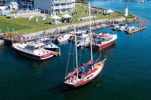 Maine Sailing Kennebunk River 