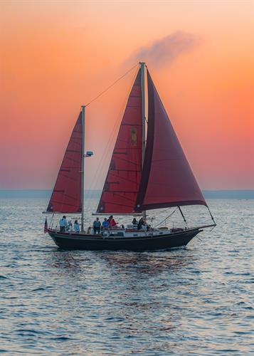 Sunset Sailing Kennebunkport Maine