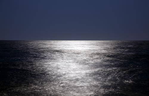 Moon Over Atlantic
