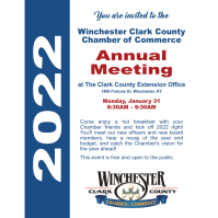 Winchester-Clark County Chamber of Commerce Annual Meeting