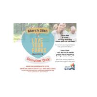 Love Your Parks - Volunteer Service Day & Pruning Workshop