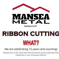 Chamber Ribbon Cutting at Mansea Metal