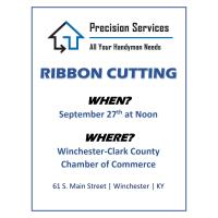 Precision Services Ribbon Cutting