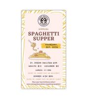 Saint Agatha Annual Spaghetti Supper