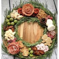 Wreath Charcuterie and Wine Class (A)