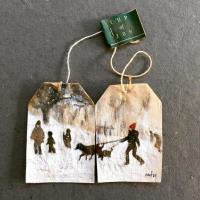 Teabag Art Presented by Kitty Hall-Harmon