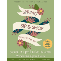 Spring Sip & Shop @ the Winchester Opera House