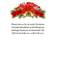 Chamber Breakfast: Bluegrass Heritage Museum