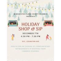 Winchester-Clark County Chamber presents: Holiday Shop & Sip