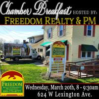 Chamber Breakfast: Freedom Realty & PM