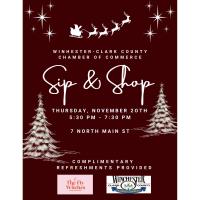 Winchester-Clark County Chamber of Commerce Sip & Shop