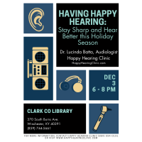 Happy Hearing Clinic at the Library