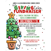 The Giving Tree Fundraiser for James B. Allen Generations Center