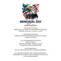 Memorial Day Celebration - Clark County Veterans Memorial
